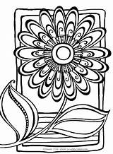 Abstract Printable Coloring Pages sketch template
