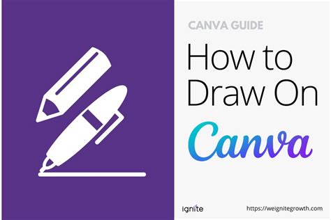 How to Draw on Canva - Canva Drawing Tool Guide