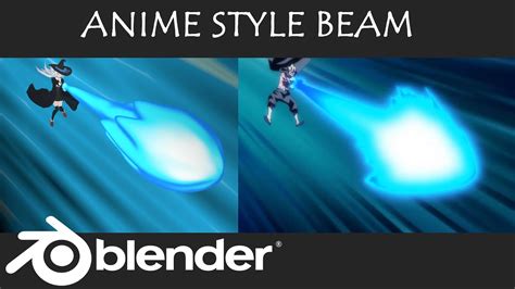 How to create Anime Style Beam in Blender - YouTube