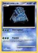 Pokémon detroit lions 8 8 - Agility - My Pokemon Card