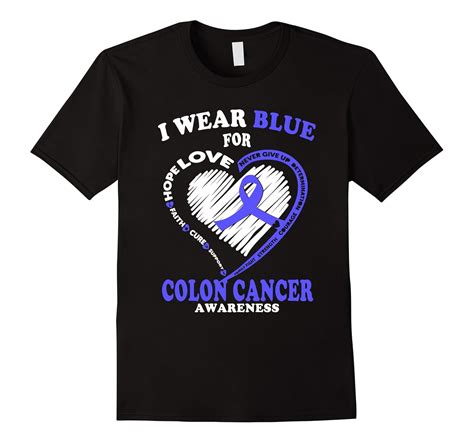 Colon Cancer T Shirts – Colon Cancer Awareness Shirts-TD – theteejob