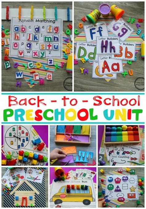 Back to School Themes - Planning Playtime