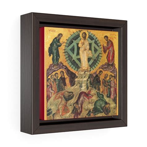 Transfiguration of Jesus Icon Gallery Canvas Wraps, Jesus in Glory, Jesus Transfigured, Jesus ...