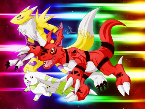 Digimon Tamers by RinaTiger-Art on DeviantArt Digimon Seasons, Digimon Tamers, Photoshop ...