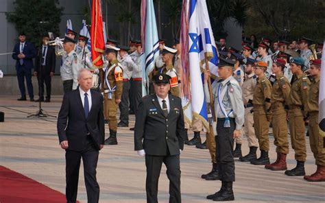 Gallant taking over as defense minister with ceremony at military HQ ...