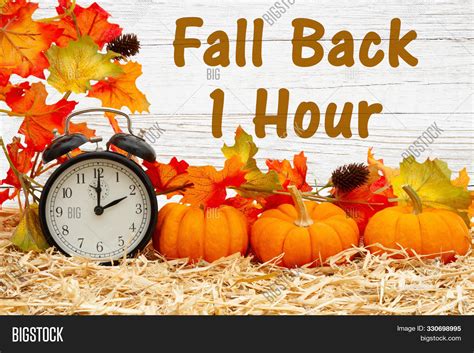 Fall Back 1 Hour Time Image & Photo (Free Trial) | Bigstock