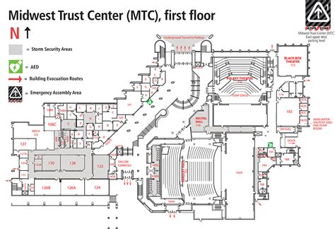 Midwest Trust Center Building Map (MTC) | Johnson County Community College