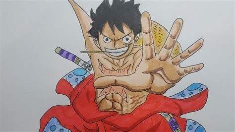 Drawing Luffy - YouTube