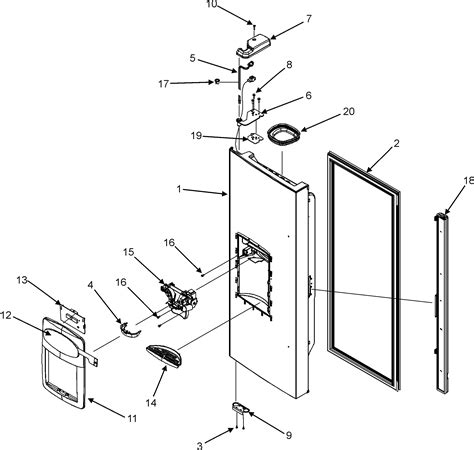 Maytag Refrigerator Parts Diagram