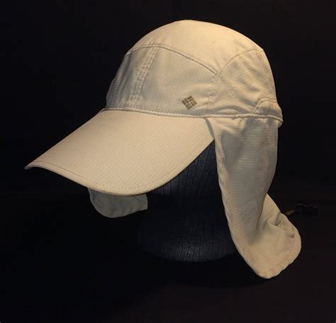 Columbia Sportswear Fishing Hat Fish Hat Mens Fly Fishing Hats Omni Shade Drawstring Extra Long ...