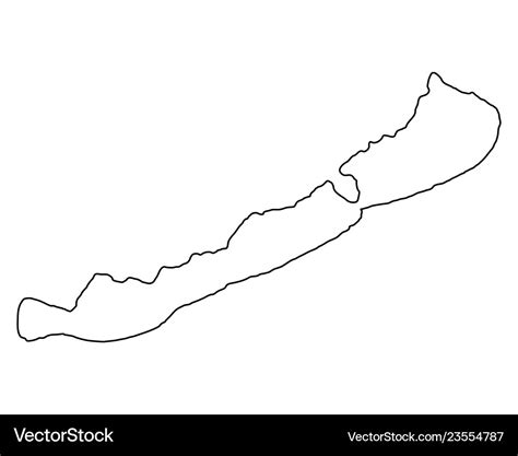 Map of lake balaton Royalty Free Vector Image - VectorStock