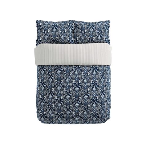 Bedeck of Belfast Yara Duvet Cover Set Navy | Bedeck Home