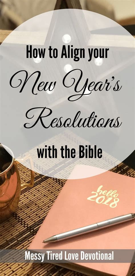 How To Align Your New Year's Resolutions With The Bible | New years resolution, Christian ...