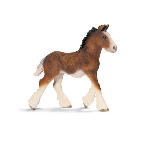 Schleich 13736 Shire Foal Figurine World OF Nature Farm Life Horses NEW ...