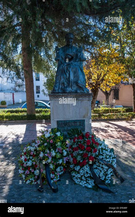 Statue of San Juan Bosco in Ronda, Andalusia, Spain Stock Photo - Alamy