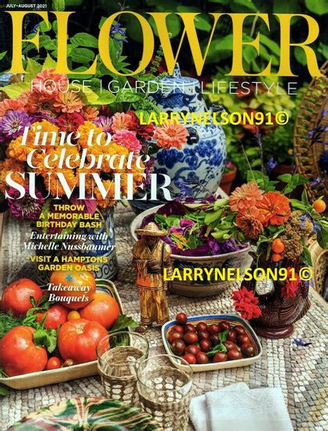 Flower Magazine Subscription 6 Issues 1 Year | Etsy