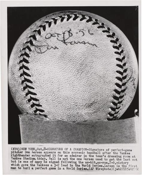 Amazing Don Larsen Perfect Game Collection (20 photos)