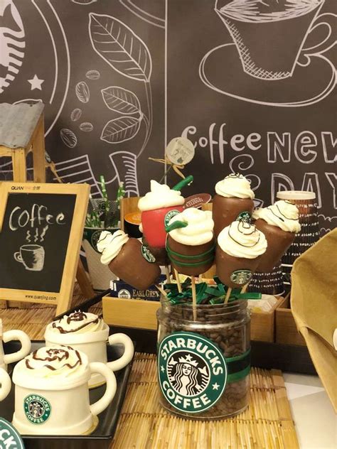 Starbucks Birthday Party Ideas | Photo 12 of 40 | Starbucks birthday ...