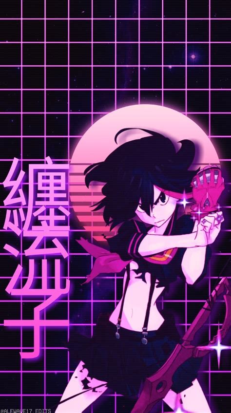 Vaporwave Aesthetic Anime Wallpaper Phone