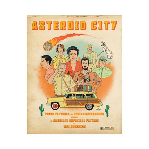 Asteroid City Movie Poster, Wes Anderson Film - Etsy