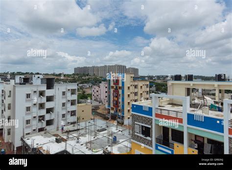 Hyderabad Skyline Stock Photo - Alamy