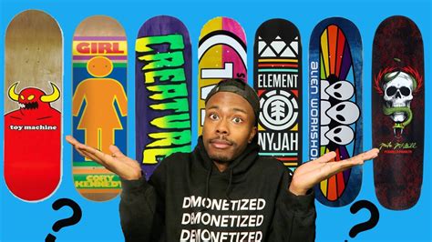 WHICH SKATEBOARD COMPANIES ARE THE BEST? - YouTube