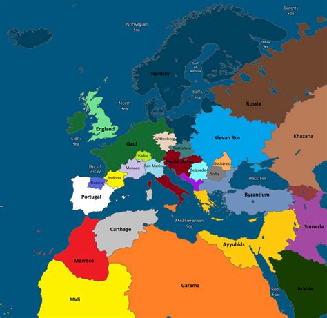 State of Europe after the treaty of Fewet - 1520 - Civilization V ...