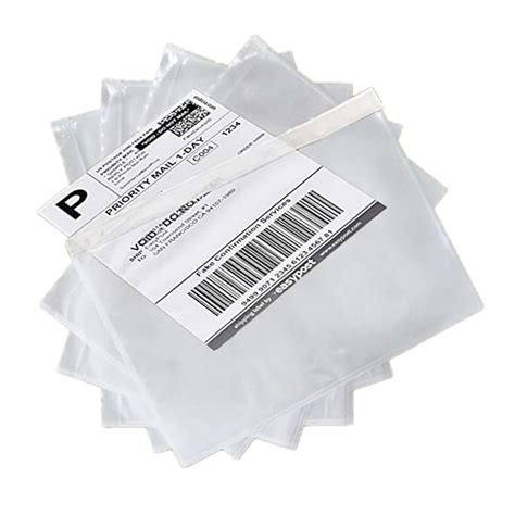 Buy Shipping Labels Sleeves, Packing Slip Envelope Pouches 7.5" x 5.5"Packing List Mailing ...