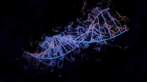 Download Artistic DNA Structure HD Wallpaper