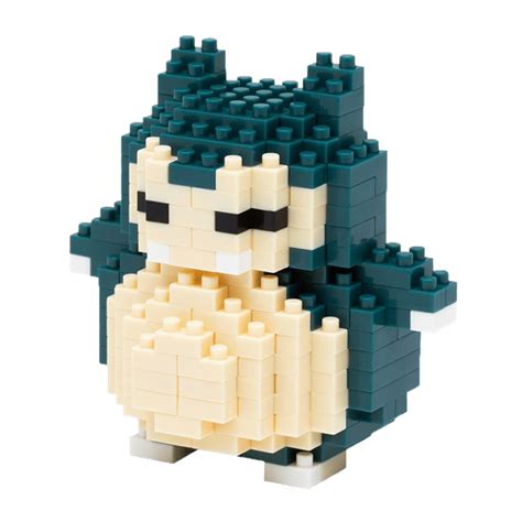 Pokemon - Snorlax Nanoblocks Figure - ZiNG Pop Culture | Pokemon snorlax, Lego pokemon, Snorlax