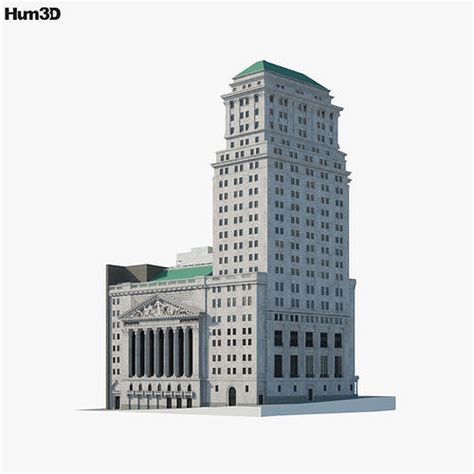 New York Stock Exchange Building 3D model | CGTrader