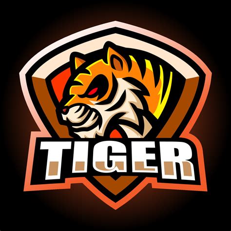 Tiger mascot design 10382070 Vector Art at Vecteezy