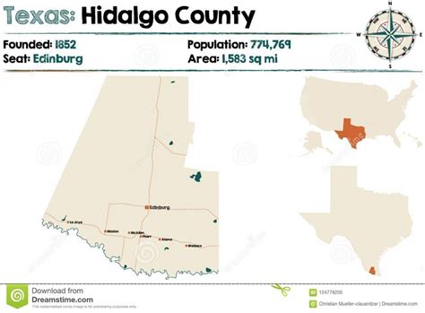 Hidalgo County Texas Map | Printable Maps