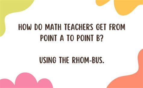 Cute Math Jokes For Kids