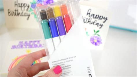 Cricut Watercolor Markers and Brush Set: The Ultimate Guide | Abbi ...