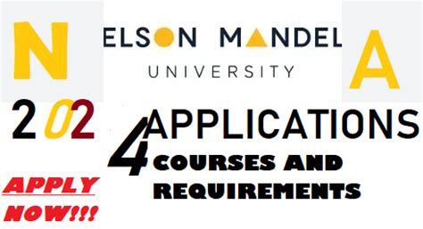 Nelson Mandela University Courses And Requirements 2024-2025 - Apply ...