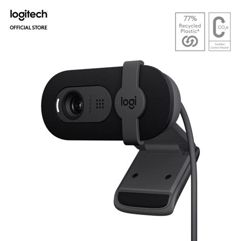 Logitech Brio 100 Full HD Webcam for Meetings and Streaming, Auto-Light ...