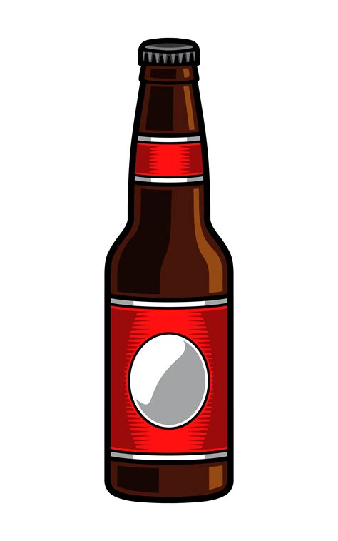 vector illustration of a beer bottle 553783 Vector Art at Vecteezy