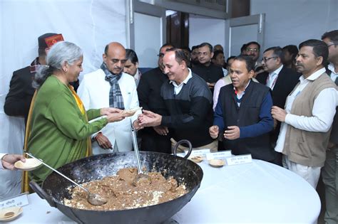 Union Budget 2023: FM Nirmala Sitharaman performs Halwa ceremony — Know all about the annual pre ...