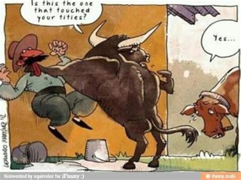 No bull | Funny cartoon photos, Funny images, Funny pictures