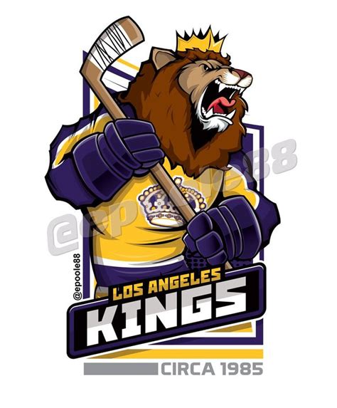 Pin by Sluricain on Hockey Logos & Art | Hockey posters, Kings hockey, Hockey