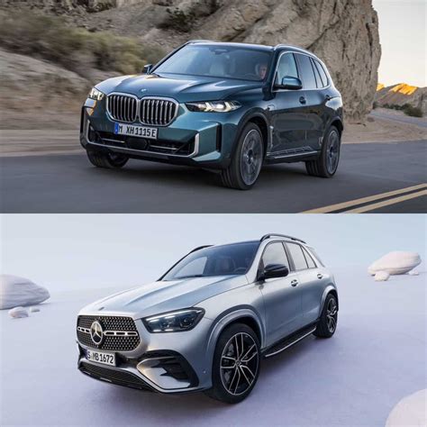 2023 BMW X5 LCI vs Mercedes GLE Facelift - offroadingblog.com