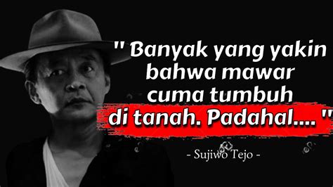 Kata Bijak Quotes Sujiwo Tejo Terbaik Jadi Sentilan Untuk Motivasi Diri ~ Lekang Waktu Quotes ...