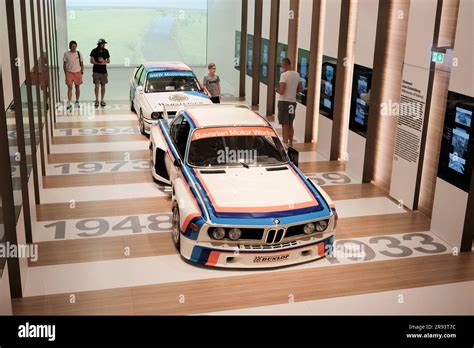 Munich, Germany - June 22, 2023: BMW M3 Racing Car on display in the ...