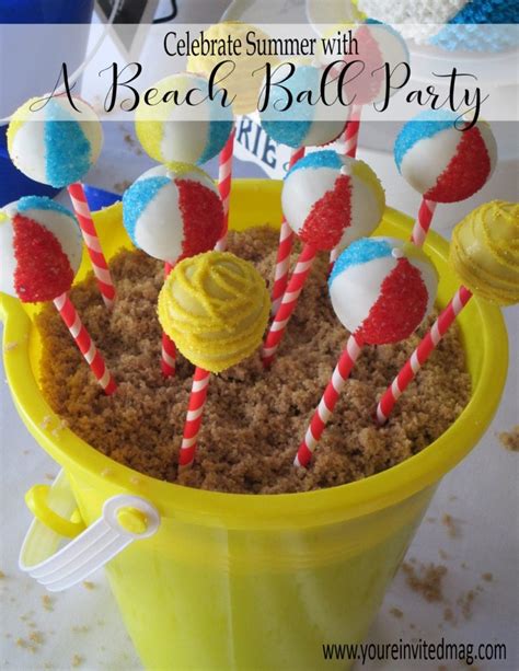 A Beach Ball Party - Youre Invited Magazine