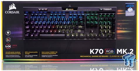 Corsair K70 RGB MK.2 Mechanical Gaming Keyboard Review