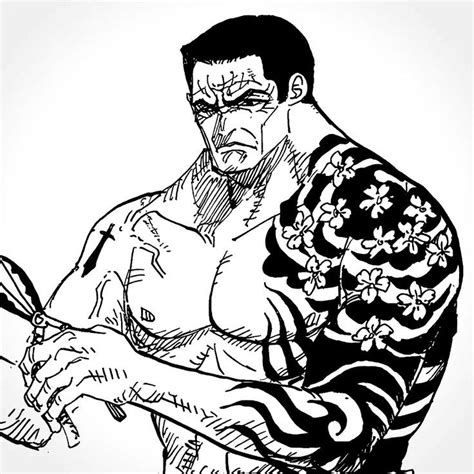 Akainu Has best tattoo in one piece : r/Piratefolk