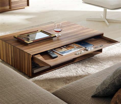 20 Fabulous Wood Coffee Table Designs by Genius