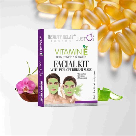 Vitamin E Facial Kit with Peel off Rubber Mask