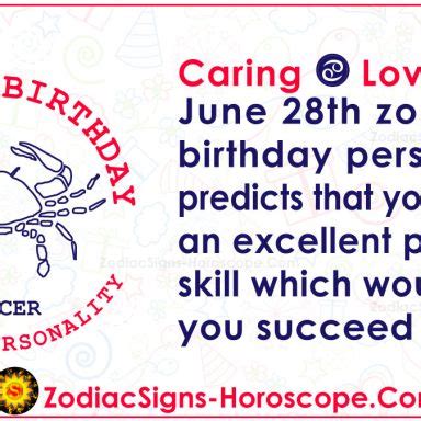 June 27 Zodiac – Full Horoscope Birthday Personality | ZSH